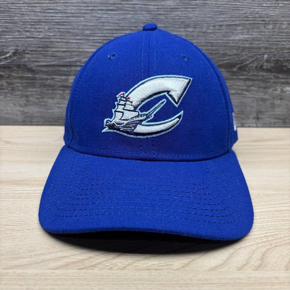 Columbus Clippers Hat Cap Strap Back Mens One Size Blue MILB Baseball New Era